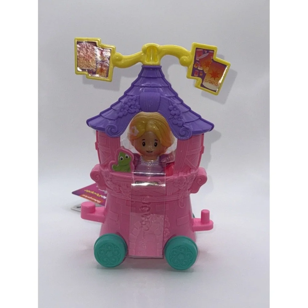 Fisher Price Little People RAPUNZEL Disney Princess Parade Float & Figure - NEW!